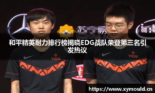 星空sports和平精英耐力排行榜揭晓EDG战队荣登第三名引发热议